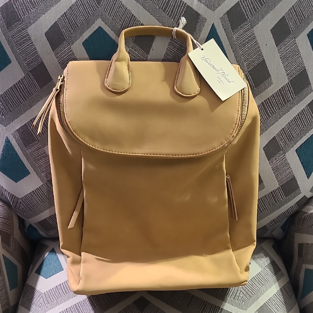 Universal Thread Backpack Mustard Nwt‎